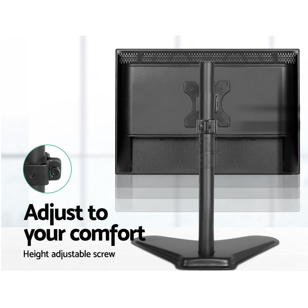 Artiss Monitor Arm Stand Single Black - John Cootes