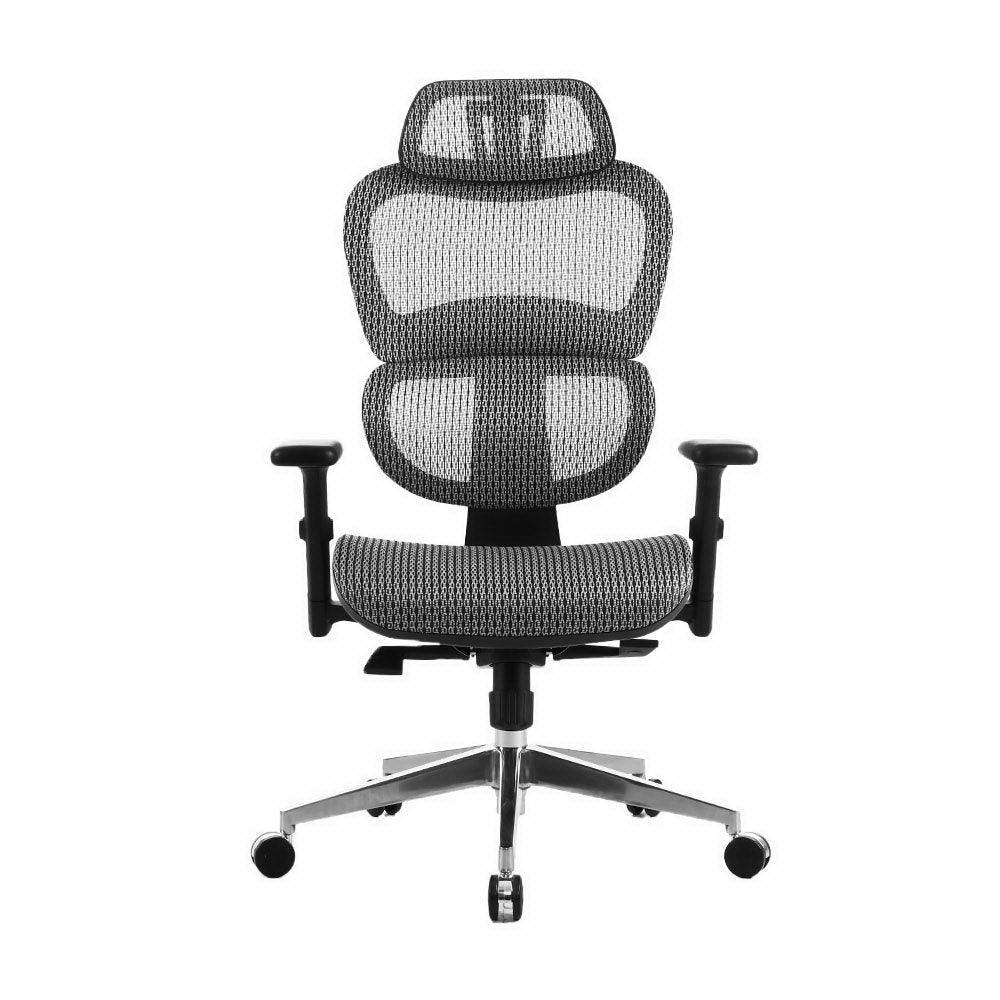 Artiss Office Chair Computer Gaming Chair Mesh Net Seat Grey - John Cootes