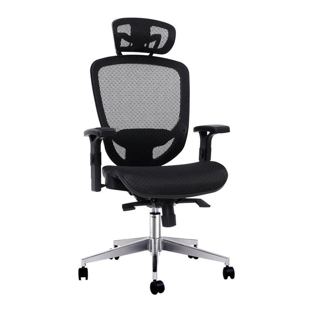 Artiss Office Chair Gaming Chair Computer Chairs Mesh Net Seating Black - John Cootes