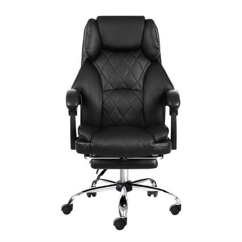 Artiss Office Chair Gaming Computer Executive Chairs Leather Seat Recliner - John Cootes