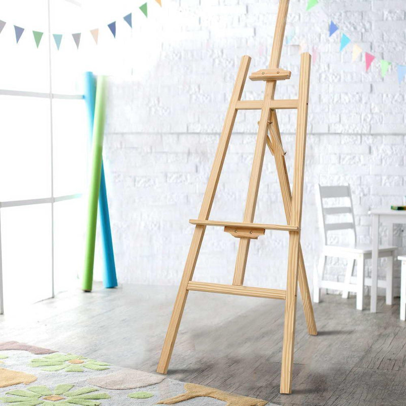 Artiss Pine Wood Easel Art Display Painting Shop Tripod Stand Wedding 175cm - John Cootes