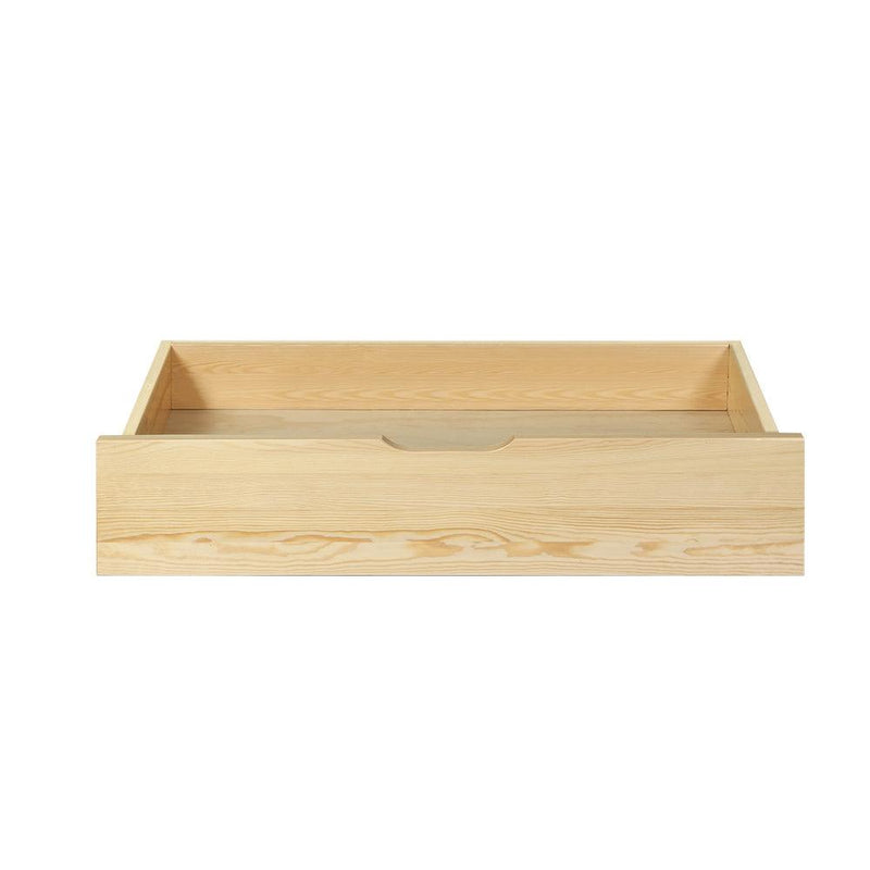 Artiss Set of 2 Bed Frame Storage Drawers Timber Trundle for Wooden Bed Frame Base Oak - John Cootes