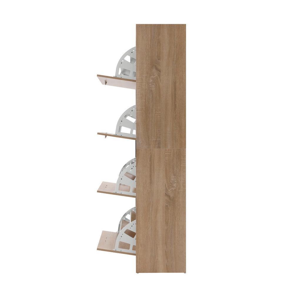 Artiss Shoe Cabinet Shoes Storage Rack Organiser 60 Pairs Wood Shelf Drawer - John Cootes