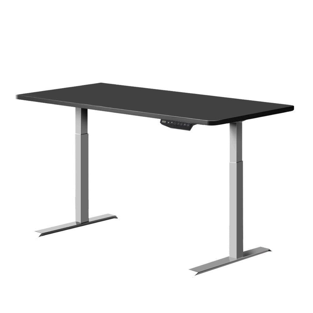 Artiss Sit Stand Desk Standing Desks Motorised Electric Home Office Laptop Computer Dual Motor 120cm - John Cootes