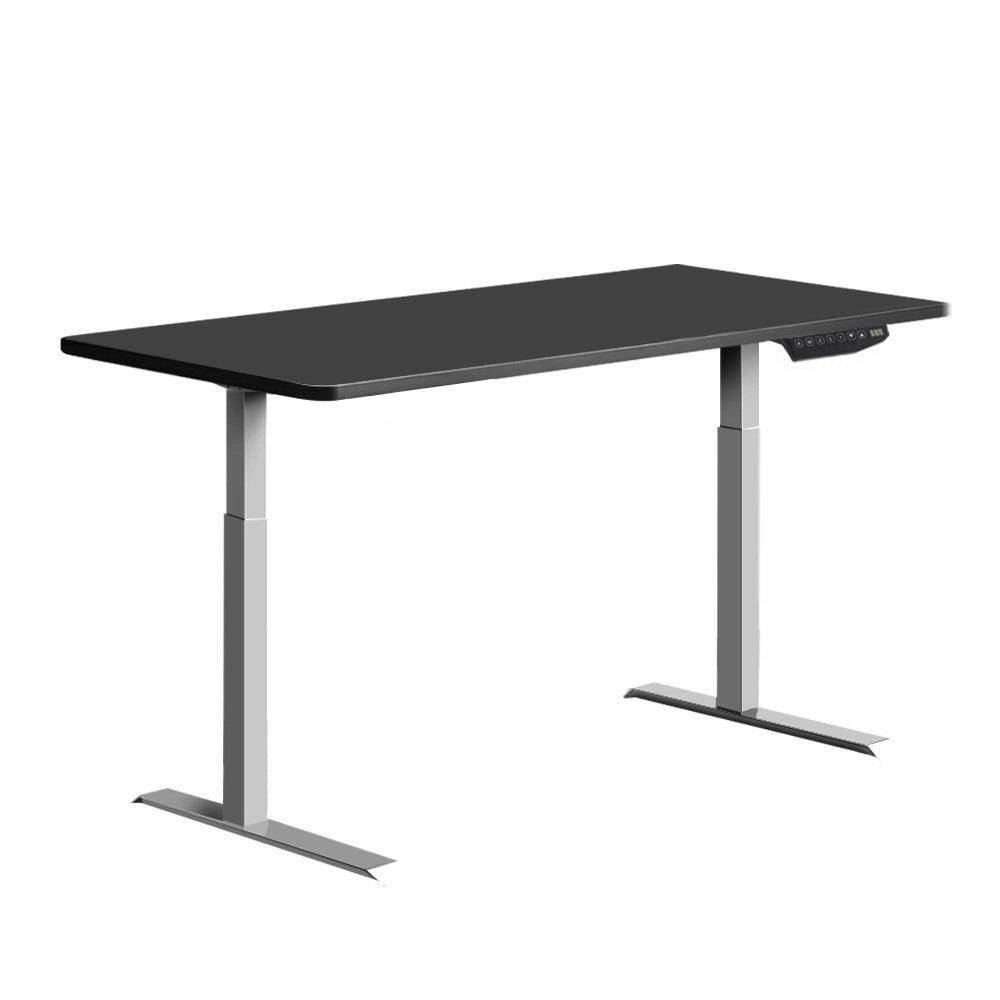 Artiss Sit Stand Desk Standing Desks Motorised Electric Home Office Laptop Computer Dual Motor 120cm - John Cootes