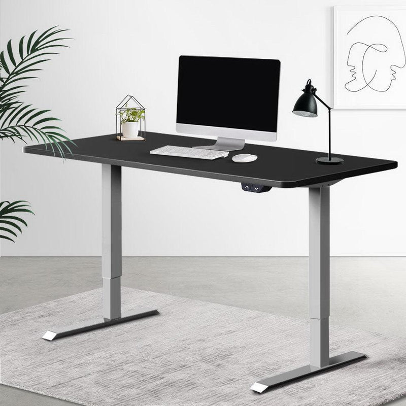 Artiss Standing Desk Height Adjustable Motorised Electric Sit Stand Table Riser 140cm - John Cootes