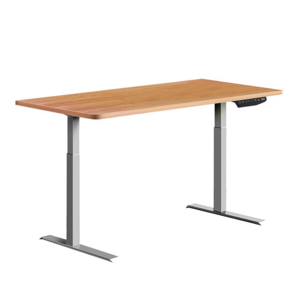 Artiss Standing Desk Motorised Electric Height Adjustable Laptop Computer Table 120cm Dual Motor - John Cootes