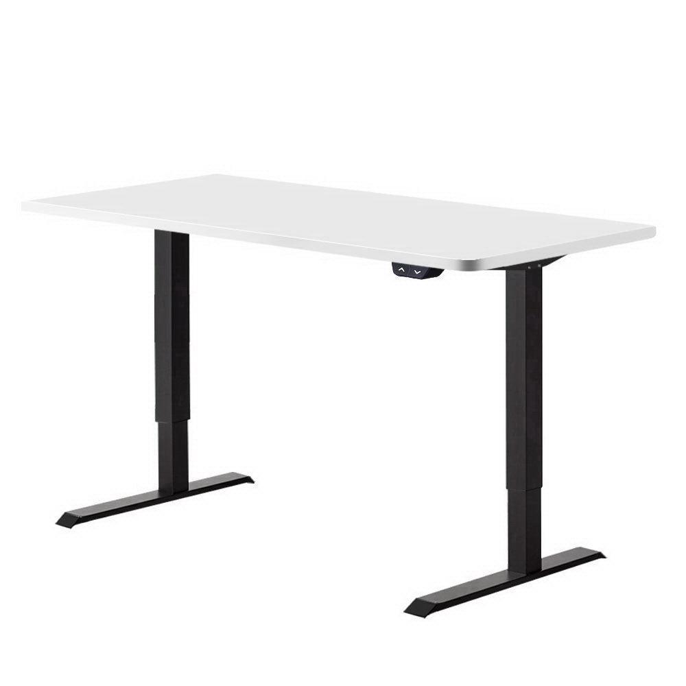 Artiss Standing Desk Motorised Electric Sit Stand Table Riser Computer Laptop Desks Black White - John Cootes