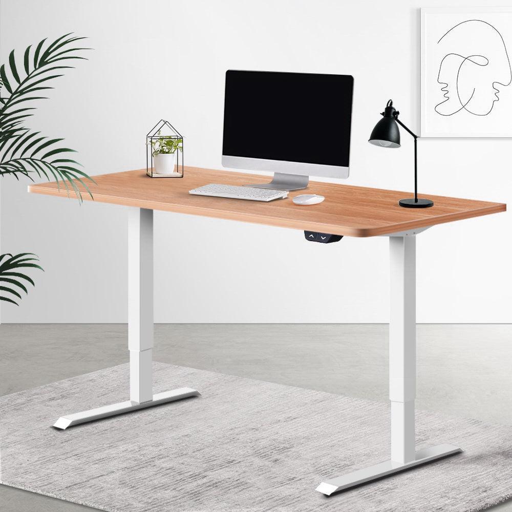 Artiss Standing Desk Motorised Sit Stand Table Riser Height Adjustable Electric Computer Table Laptop Desks - John Cootes