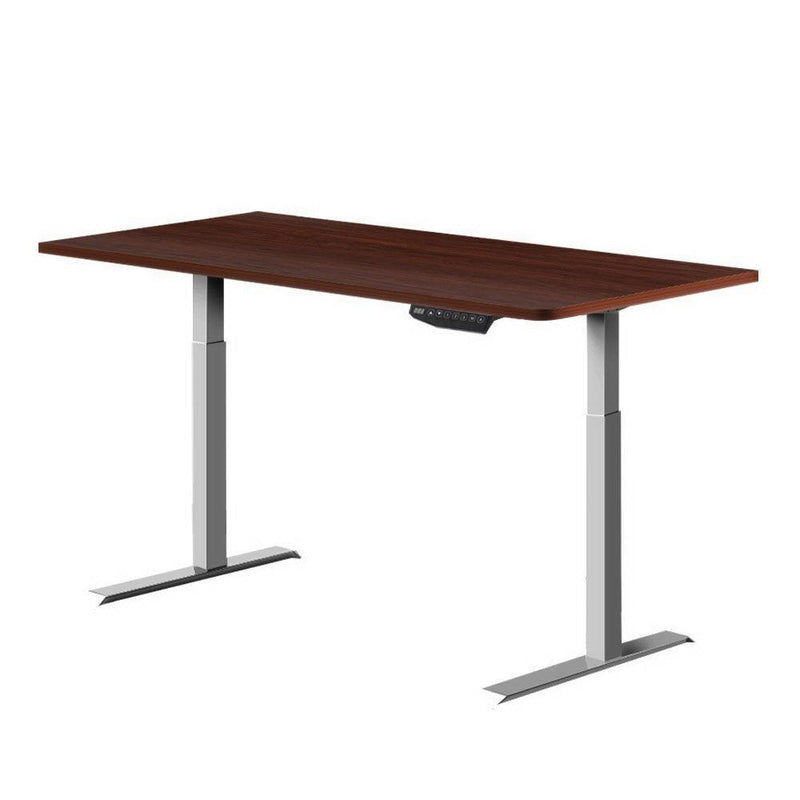 Artiss Standing Desk Sit Stand Laptop Computer Table Motorised Electric Dual Motors 140cm - John Cootes