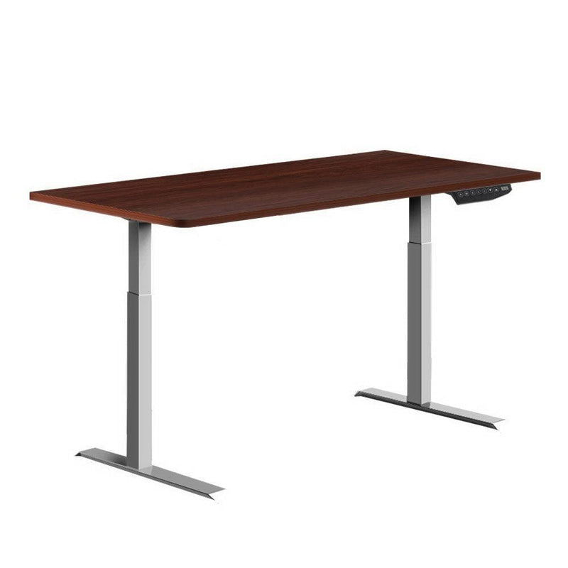 Artiss Standing Desk Sit Stand Laptop Computer Table Motorised Electric Dual Motors 140cm - John Cootes