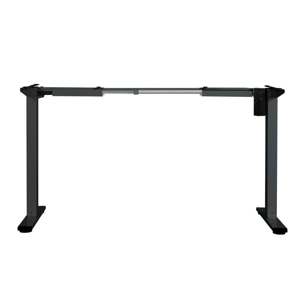 Artiss Standing Desk Sit Stand Motorised Height Adjustable Frame Only Black - John Cootes