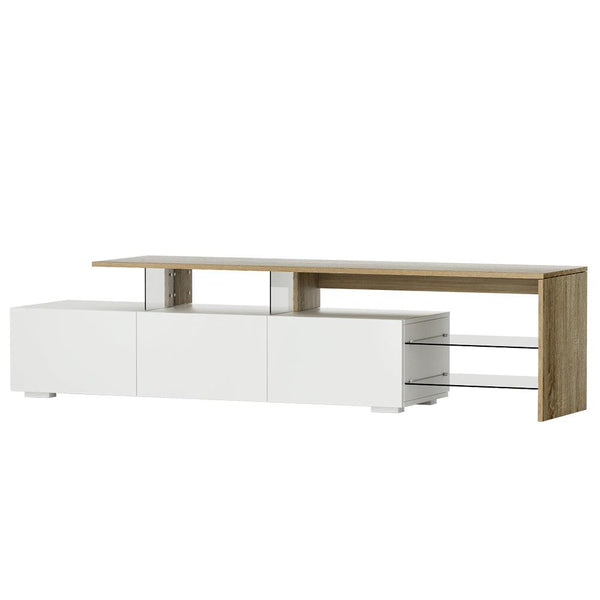 Artiss TV Cabinet Entertainment TV Unit Stand Furniture With Drawers 180cm Wood - John Cootes