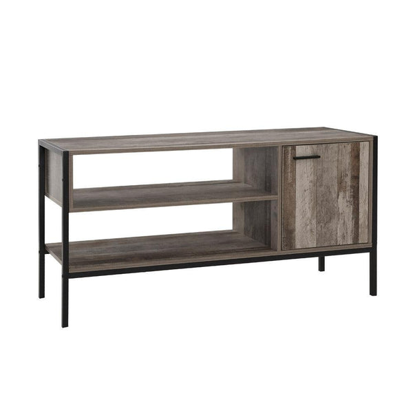 Artiss TV Cabinet Entertainment Unit Stand Storage Wood Industrial Rustic 124cm - John Cootes