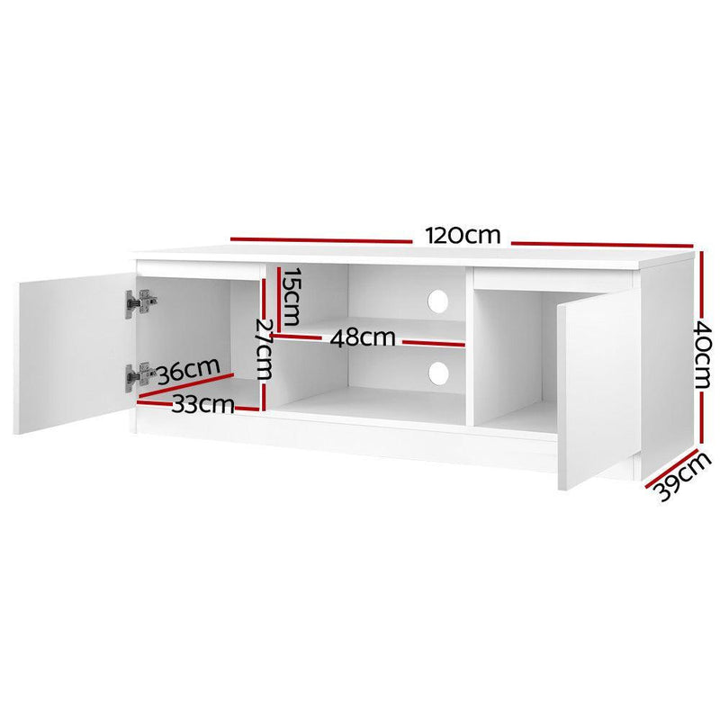 Artiss TV Entertainment Unit - White - John Cootes