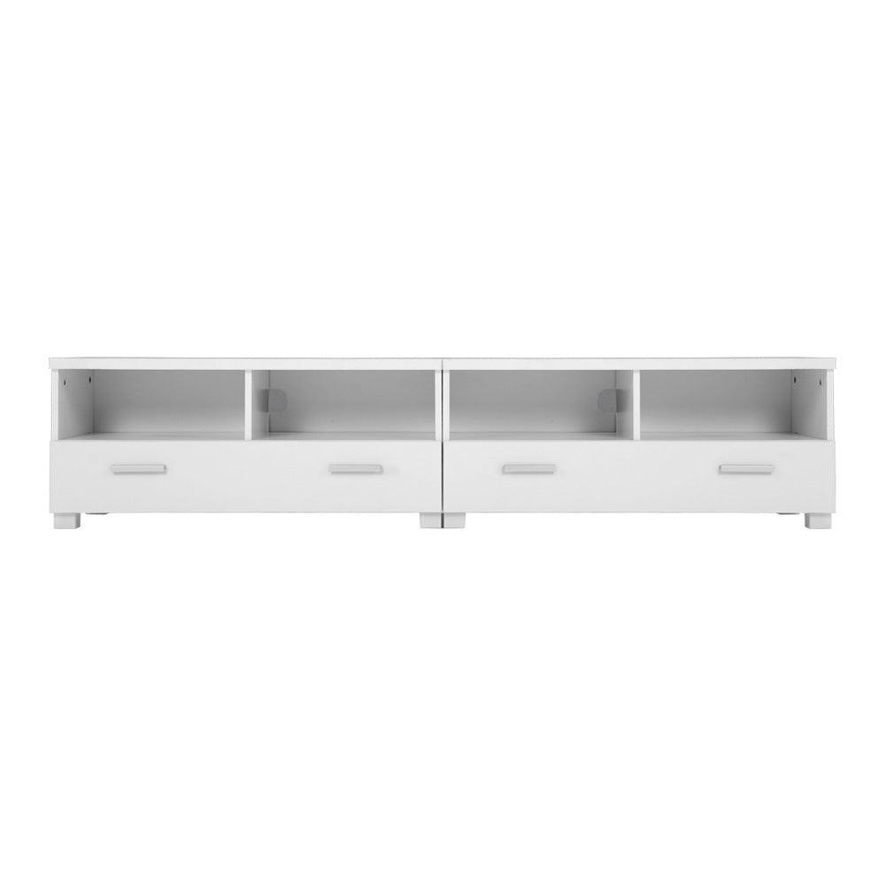 Artiss TV Stand Entertainment Unit with Drawers - White - John Cootes