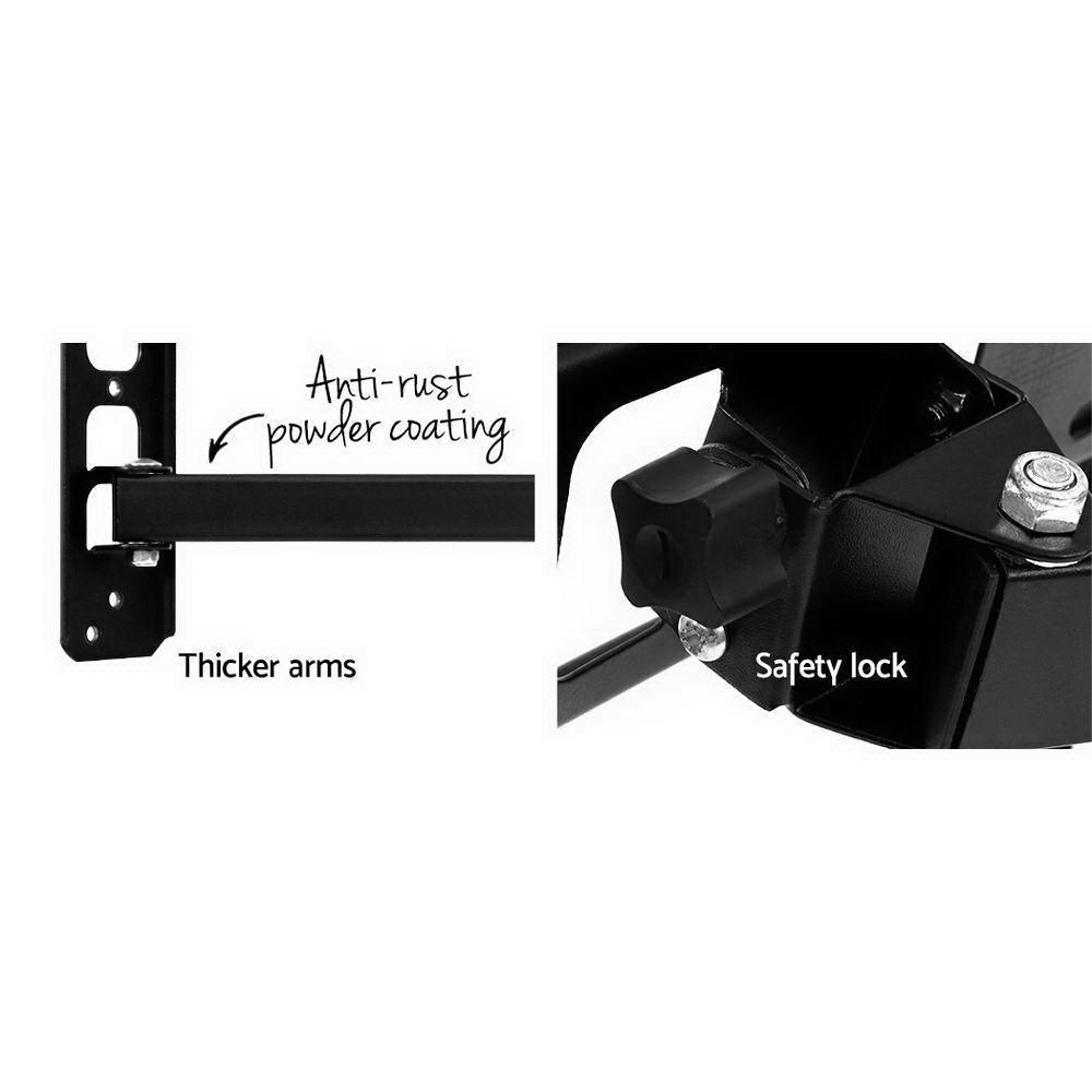 Artiss TV Wall Mount Bracket Tilt Swivel Full Motion Flat Slim LED LCD 23 inch to 55 inch - John Cootes