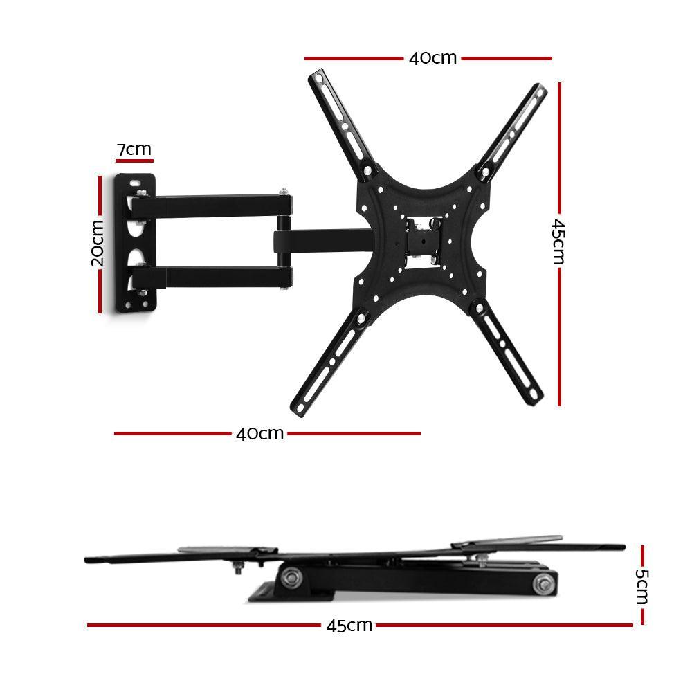 Artiss TV Wall Mount Monitor Bracket Swivel Tilt 24 32 37 40 42 47 50 Inch LED LCD - John Cootes