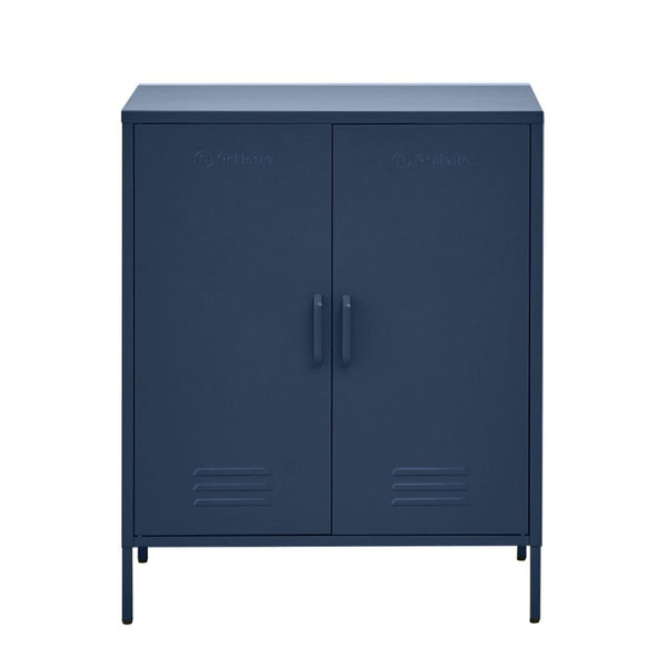 ArtissIn Buffet Sideboard Locker Metal Storage Cabinet - SWEETHEART Blue - John Cootes