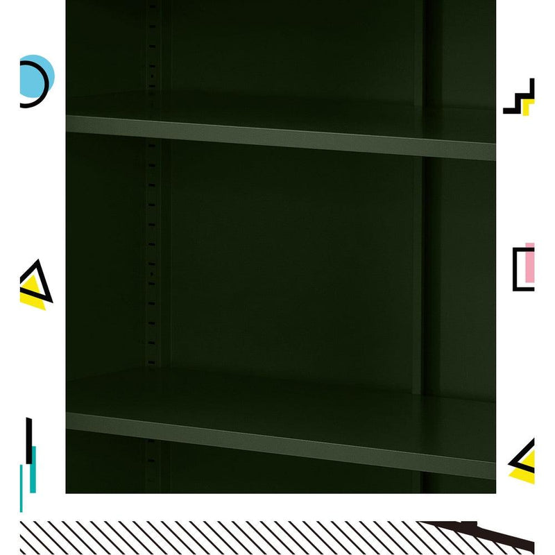 ArtissIn Buffet Sideboard Locker Metal Storage Cabinet - SWEETHEART Green - John Cootes
