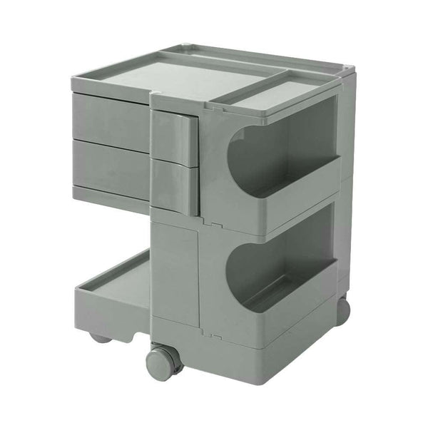 ArtissIn Replica Boby Trolley Mobile Storage Drawer Cart Shelf 3 Tier Grey - John Cootes