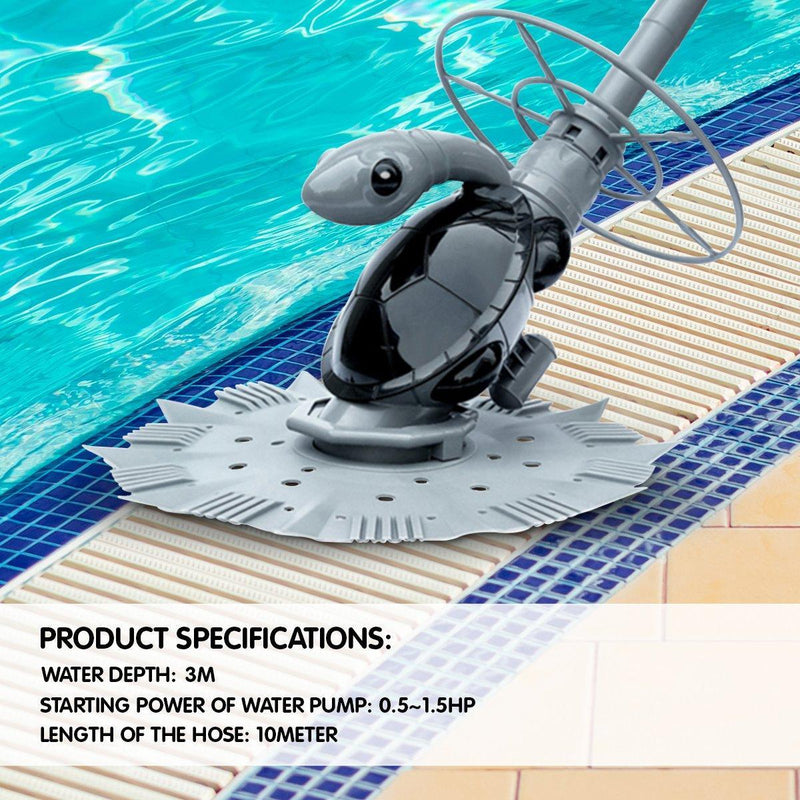 Automatic Swimming Pool Vacuum Cleaner Leaf Eater Turtle - John Cootes