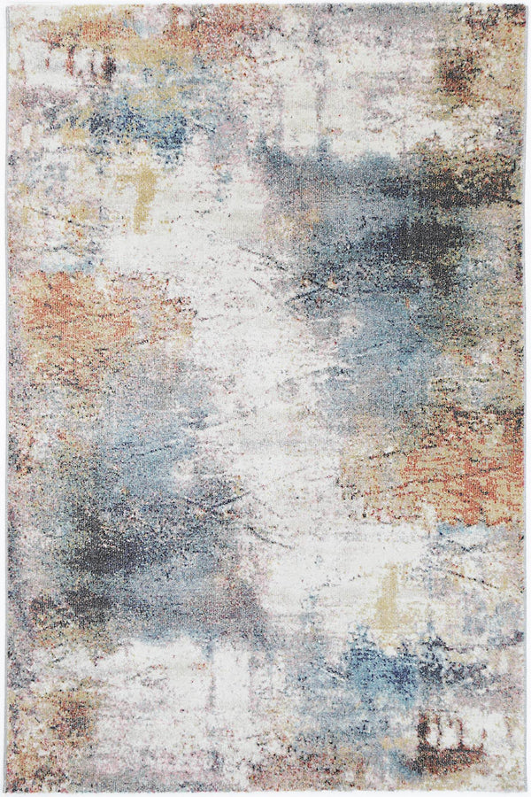 Aveza Abstract Soft Multi Rug 160x160cm - John Cootes