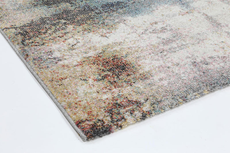 Aveza Abstract Soft Multi Rug 200x200cm - John Cootes