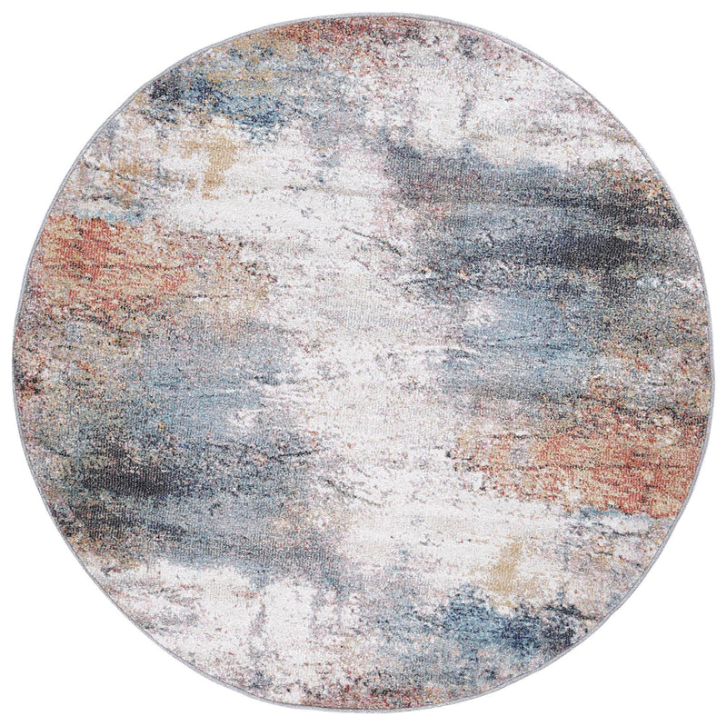 Aveza Abstract Soft Multi Rug 200x200cm - John Cootes