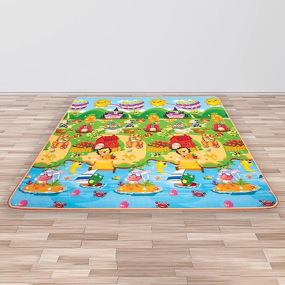 Baby Kids Play Mat Floor Rug 200x180x2CM Nontoxic Picnic Cushion Crawling - John Cootes