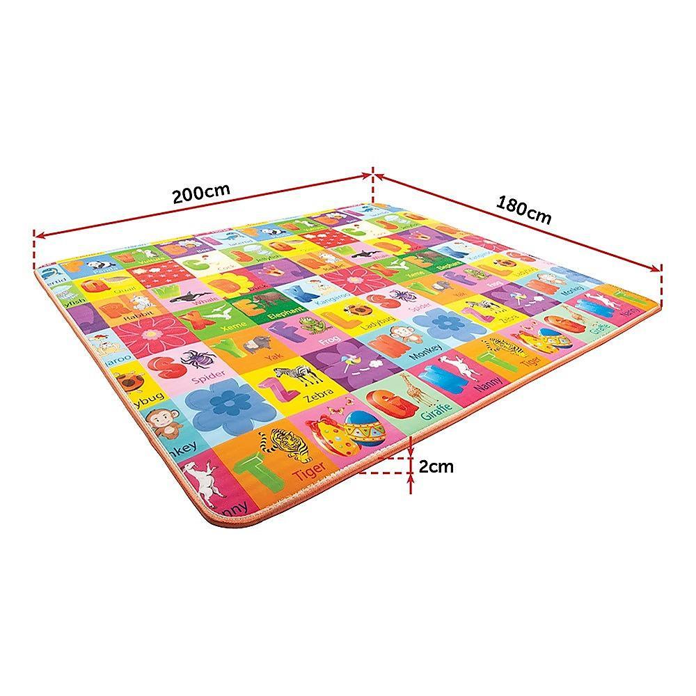 Baby Kids Play Mat Floor Rug 200x180x2CM Nontoxic Picnic Cushion Crawling - John Cootes