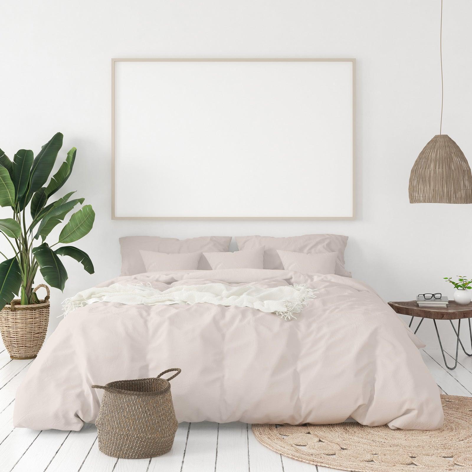 Balmain 1000 Thread Count Hotel Grade Bamboo Cotton Quilt Cover Pillowcases Set - King - Blush - John Cootes