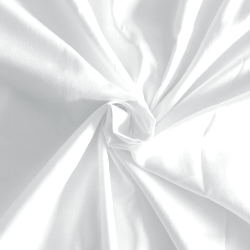 Balmain 1000 Thread Count Hotel Grade Bamboo Cotton Quilt Cover Pillowcases Set - King - White - John Cootes