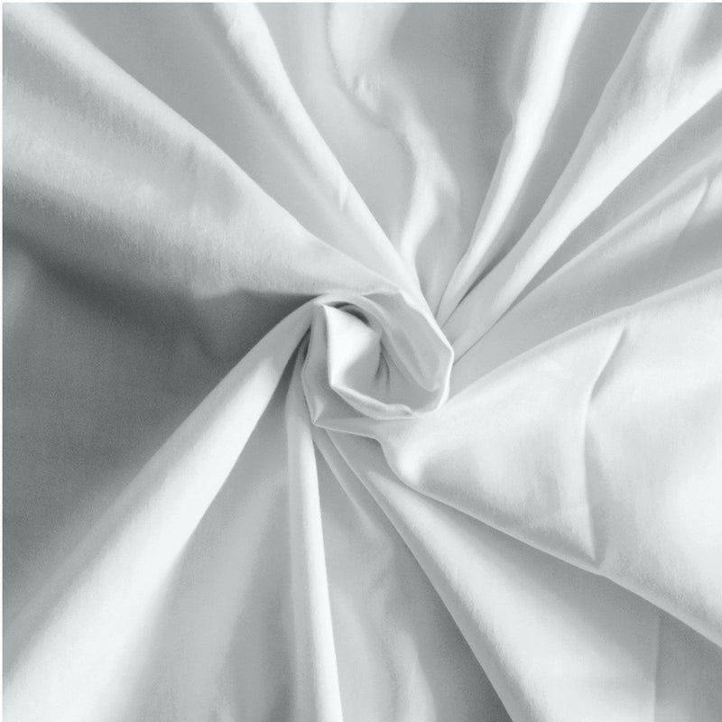 Balmain 1000 Thread Count Hotel Grade Bamboo Cotton Quilt Cover Pillowcases Set - Queen - Cool Grey - John Cootes