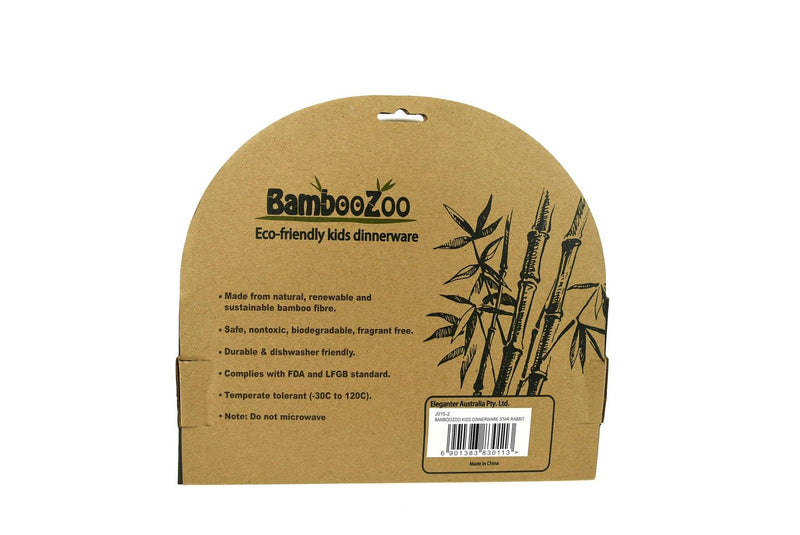 BAMBOOZOO DINNERWARESTARRABBIT - John Cootes