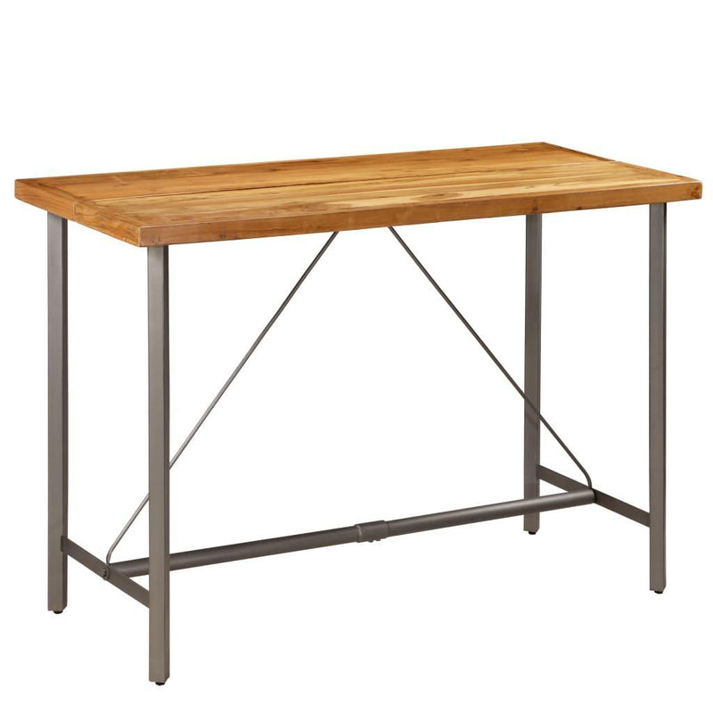 Bar Table Solid Reclaimed Teak 150x70x106 Cm - John Cootes