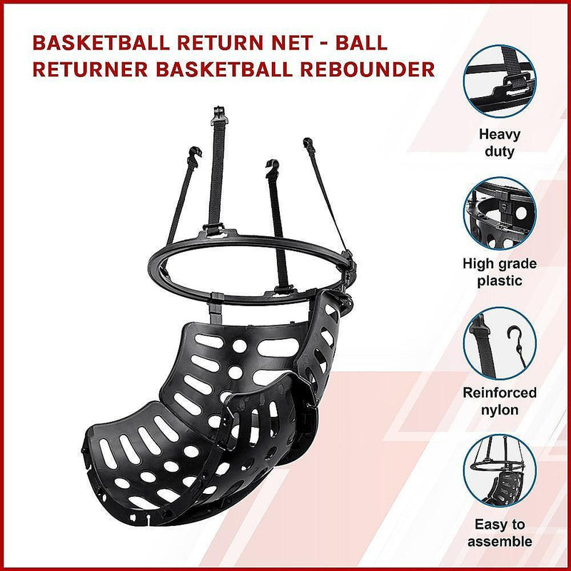 Basketball Return Net - Ball Returner Basketball Rebounder - John Cootes