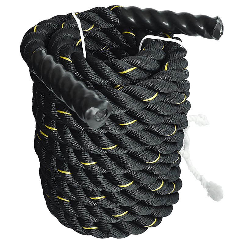 Battle Rope Dia 3.8cm x 9M length Poly Exercise Workout Strength Training - John Cootes