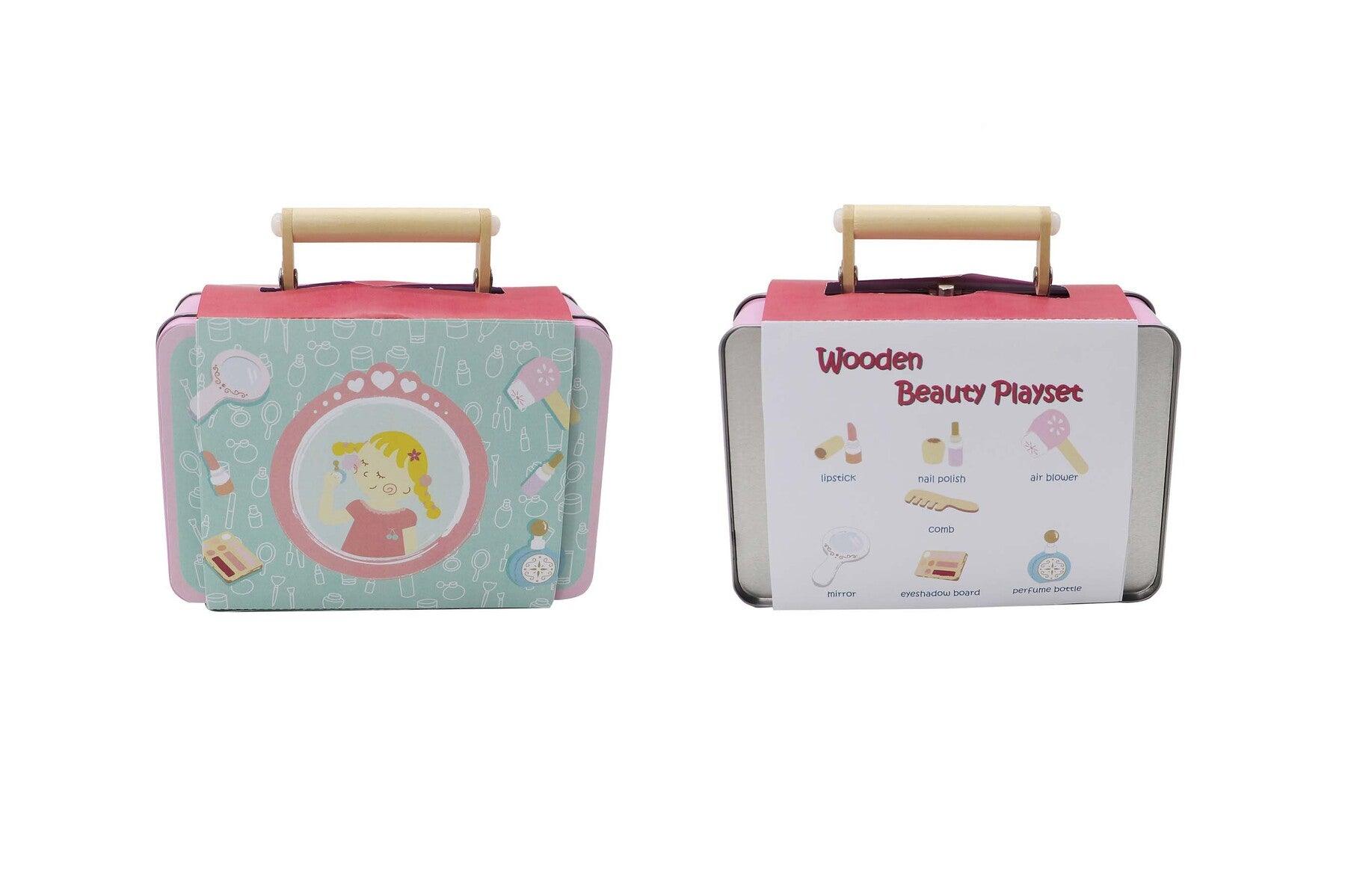 BEAUTY PLAYSET IN TIN CASE - John Cootes