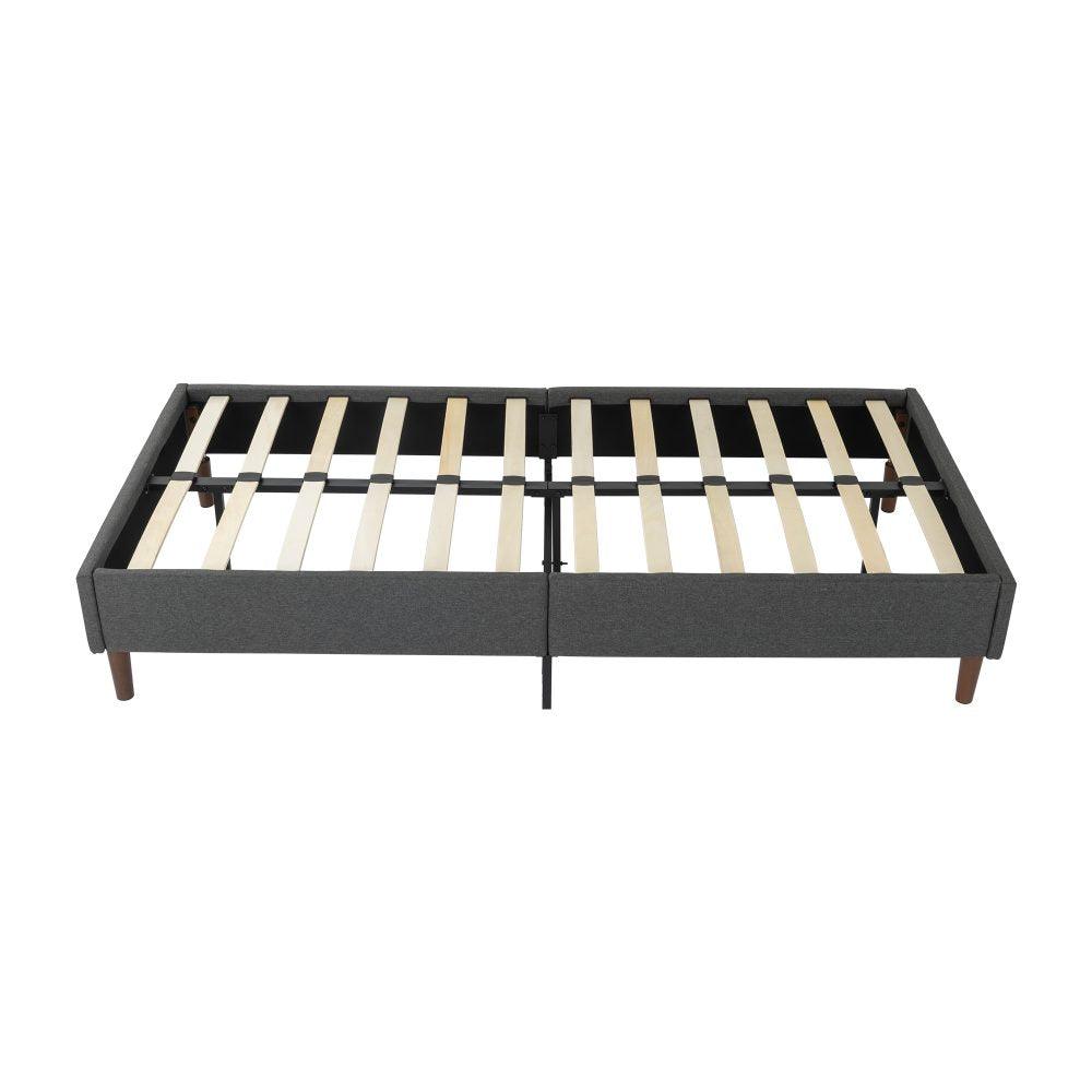 Bed Frame Mattress Foundation (Dark Grey) &#8211; Single - John Cootes