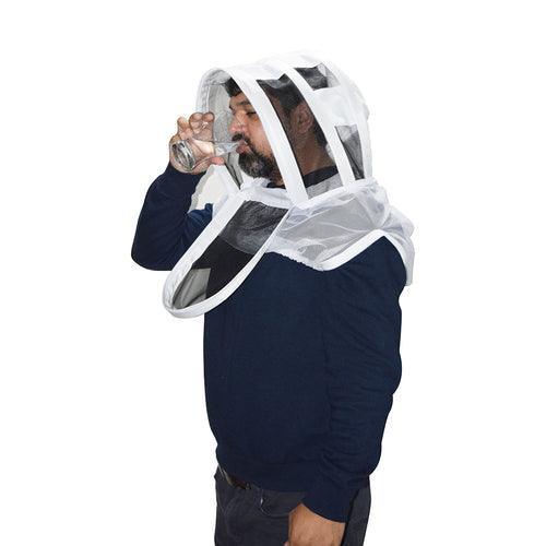 Beekeeping Bee Half Body Hoodie Veil Protective Gear - John Cootes