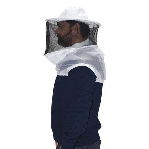 Beekeeping Bee Half Body Round Head Veil Protective Gear - John Cootes