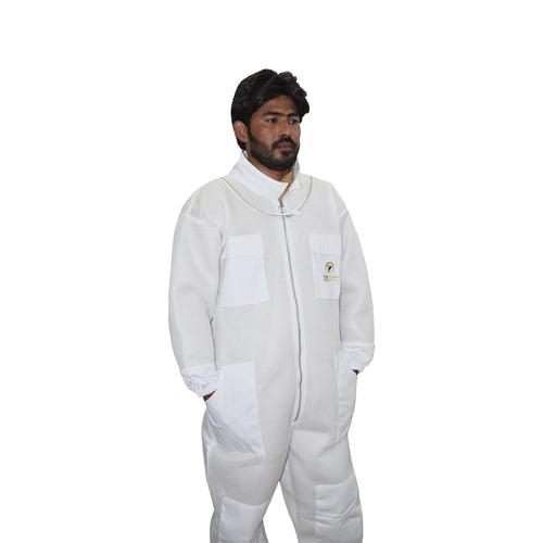 Beekeeping Bee Suit 2 Layer Mesh Hood Style Light Weight & Ultra Cool-2XL - John Cootes