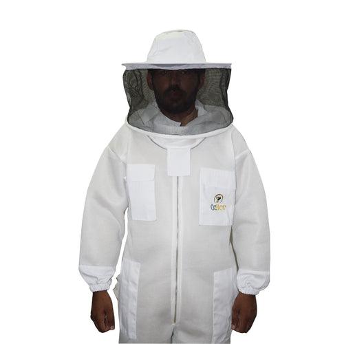 Beekeeping Bee Suit 2 Layer Mesh Round Head Style Ultra Cool & Light Weight - 3XL - John Cootes