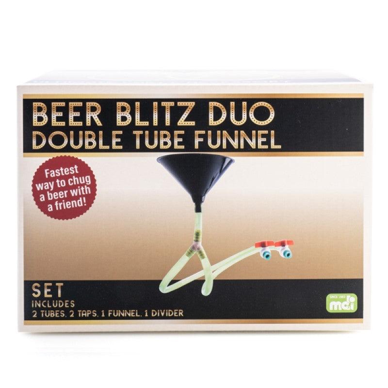 Beer Blitz Duo Double Tube Funnel - John Cootes