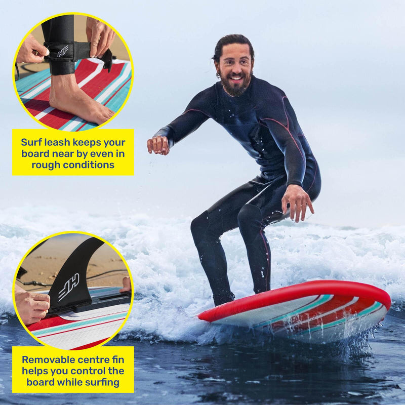 Bestway 2.4m Surfboard Inflatable Essentials Included Innovative Technology - John Cootes