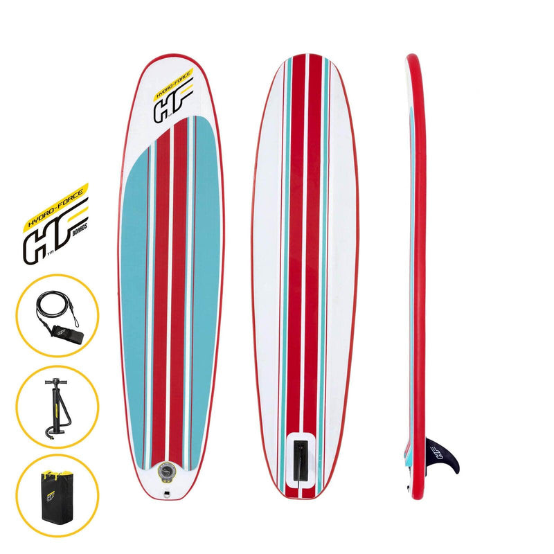 Bestway 2.4m Surfboard Inflatable Essentials Included Innovative Technology - John Cootes