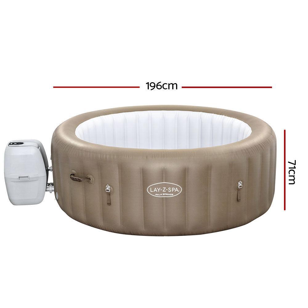 Bestway Inflatable Spa Pool Massage Hot Tub Portable Lay-Z Spa Bath Pools - John Cootes