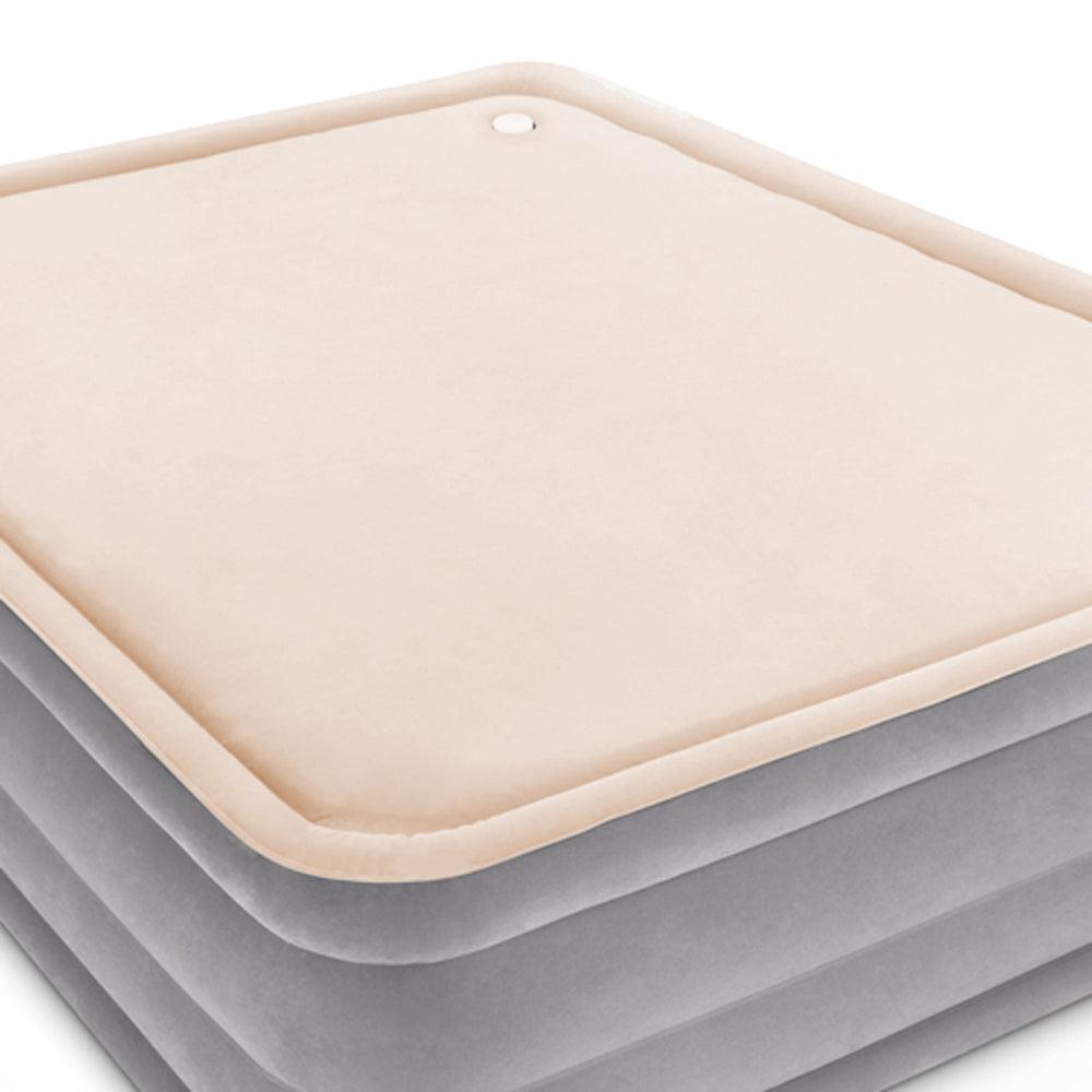 Bestway Queen Size Inflatable Air Mattress - Grey & Beige - John Cootes