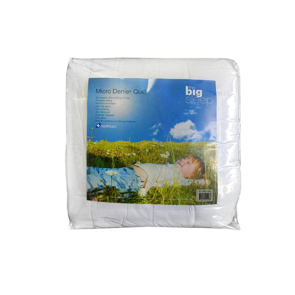 Big Sleep 300GSM Asthma and Allergy Sufferers Micro Denier Quilt Single - John Cootes